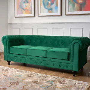 Mercer Green 3-seater