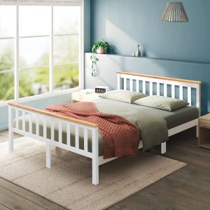 Sidcup wooden double bed